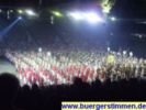 Zum Abschluss der Show vereinigten sich die Orchester aus den verschiedenen Nationen zu einem großen Galaorchester. Zum Ausmarsch wurden die "Alte Kameraden" gespielt.