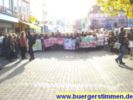 Sonderangebot: G8 meint das Gymnasium in acht Jahren bzw. das Abitur nach der zw&ouml;lften Klasse -G8 Nein Danke- hei&szlig;t es auf einem Plakat von Pressefoto
