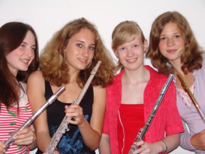 Sonderangebot: Querflötenquartett von Pressefoto