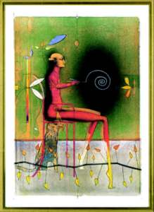 Paul Wunderlich / Galerie Nottbohm , 2006 &copy; Spiralenmaler von Paul Wunderlich