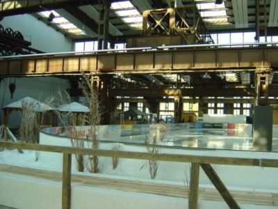 Lokhalle , 2006 &copy; Pressefoto. So sieht die Lokhalle jetzt vor dem Besucheransturm aus.