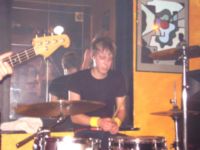 Porth , 2007 © Die Mimik des Drummers war eine Sache für sich. Die Anspannung während des Konzerts stand Martin wirklich ins Gesicht geschrieben.