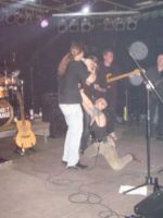 Porth , 2007 &copy; Inszenierung: Flehend singt Elke Genilke Jan Sperhake an. Solche theatralischen Einlagen gab es h&auml;ufig und machten das Konzert reizvoll.