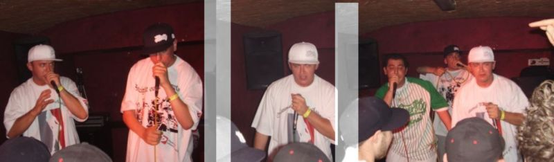 Porth , 2007 &copy; Nariman, mal rappte er zu zweit, mal rappte er alleine oder mal rappte er auch im Trio. Die beiden Kollegen stellte er zwar vor, aber die genannten Namen waren ob ihren ungewohnten Slangs f&uuml;r den Fotografen unverst&auml;ndlich.