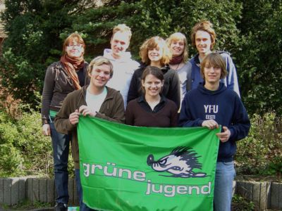 Pressefoto: Pressefoto , 2008 &copy; Im Neuen Landsvorstand der Gr&uuml;nen Jungen mischen die beiden G&ouml;ttingerinnen Julia Willie Hamburg und Annelen Meyer mit.