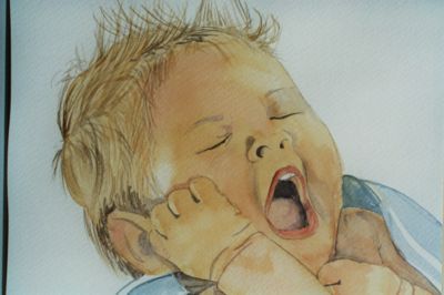 Pressefoto: , 2008 &copy; Christa Morgenstern mit einem ausdrucksvollen Babyportrait