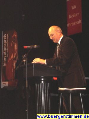 Pressefoto: http://www.buergerstimmen.de/ , 2008 &copy; B&uuml;rgermeister Gerhardy fordert finanzielle Erleichterungen f&uuml;r die Kommunen vom Wirtschaftsminister
