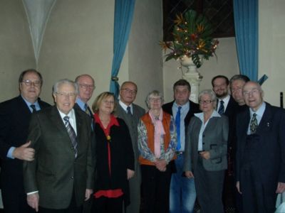 Pressefoto: , 2009 © Ehrung von langjährigen Mitgliedern der CDU im Rathskeller durch Hartwig Fischer und Holger welskop(Foto - CDU Göttingen).JPG