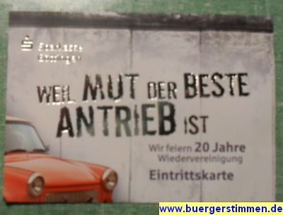Pressefoto: http://www.buergerstimmen.de/ , 2010 &copy; Eintrittskarte zum Neujahrsempfang.jpg