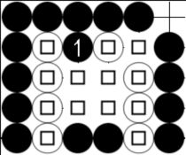 Pressefoto: http://www.buergerstimmen.de/ , 2010 &copy; Alle mit Quadraten markierten Felder und Steine gelten als schwarze Gebiet