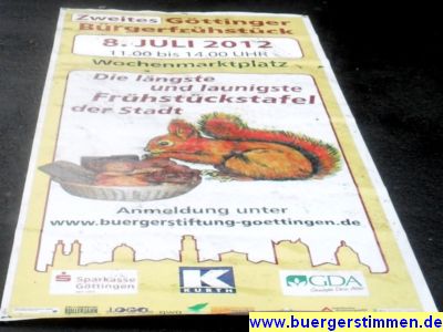 Foto vom Pressemelder: Dr. Dieter Porth , 2012 &copy; Begr&uuml;&szlig;ungsbanner beim 2.