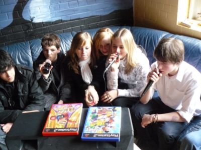 Pressefoto: , 2008 &copy; Nikolausberg - das mit5singen wird gern geprobt