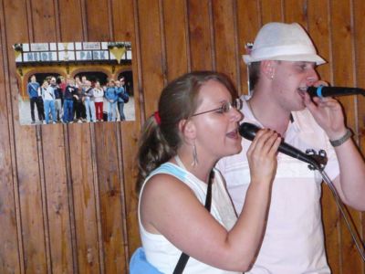 Pressefoto: , 2008 &copy; Nikolausberg - Karaoke und ein Erinnerungsfoto an die Fahrt in den Heidepark